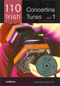 110 Irish Concertina Tunes Vol 1. CD Edition