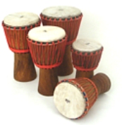 Bassam 10" x 19" Djembe